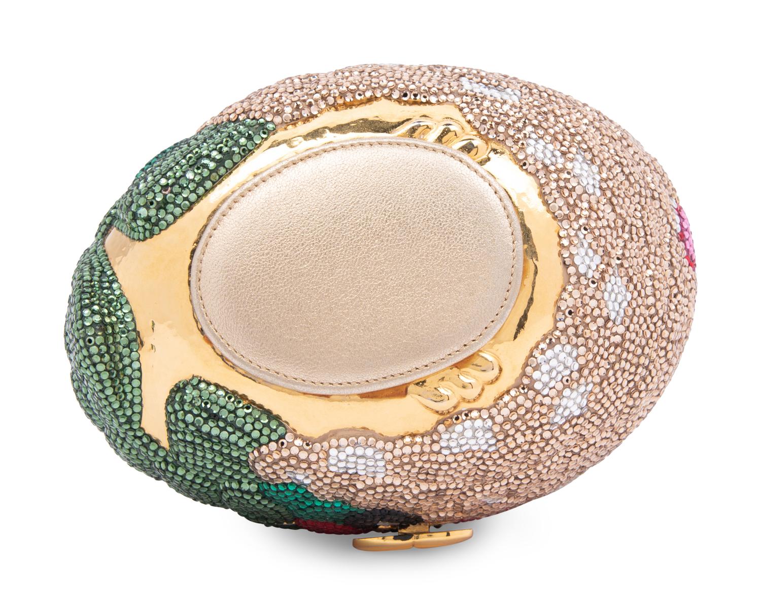 Judith Leiber Grouse Shaped Minaudière