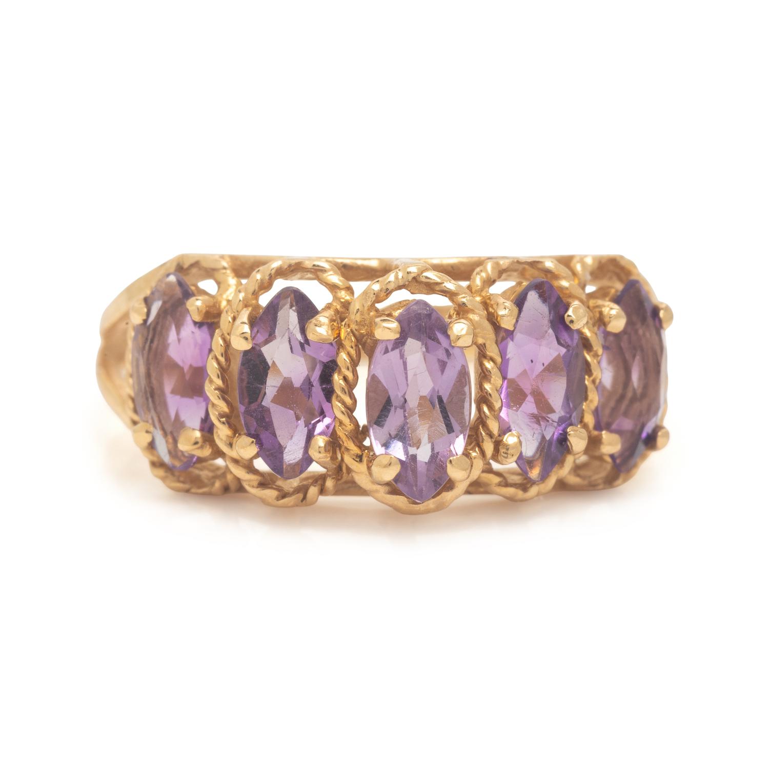 Collection of Four Gemstone Rings