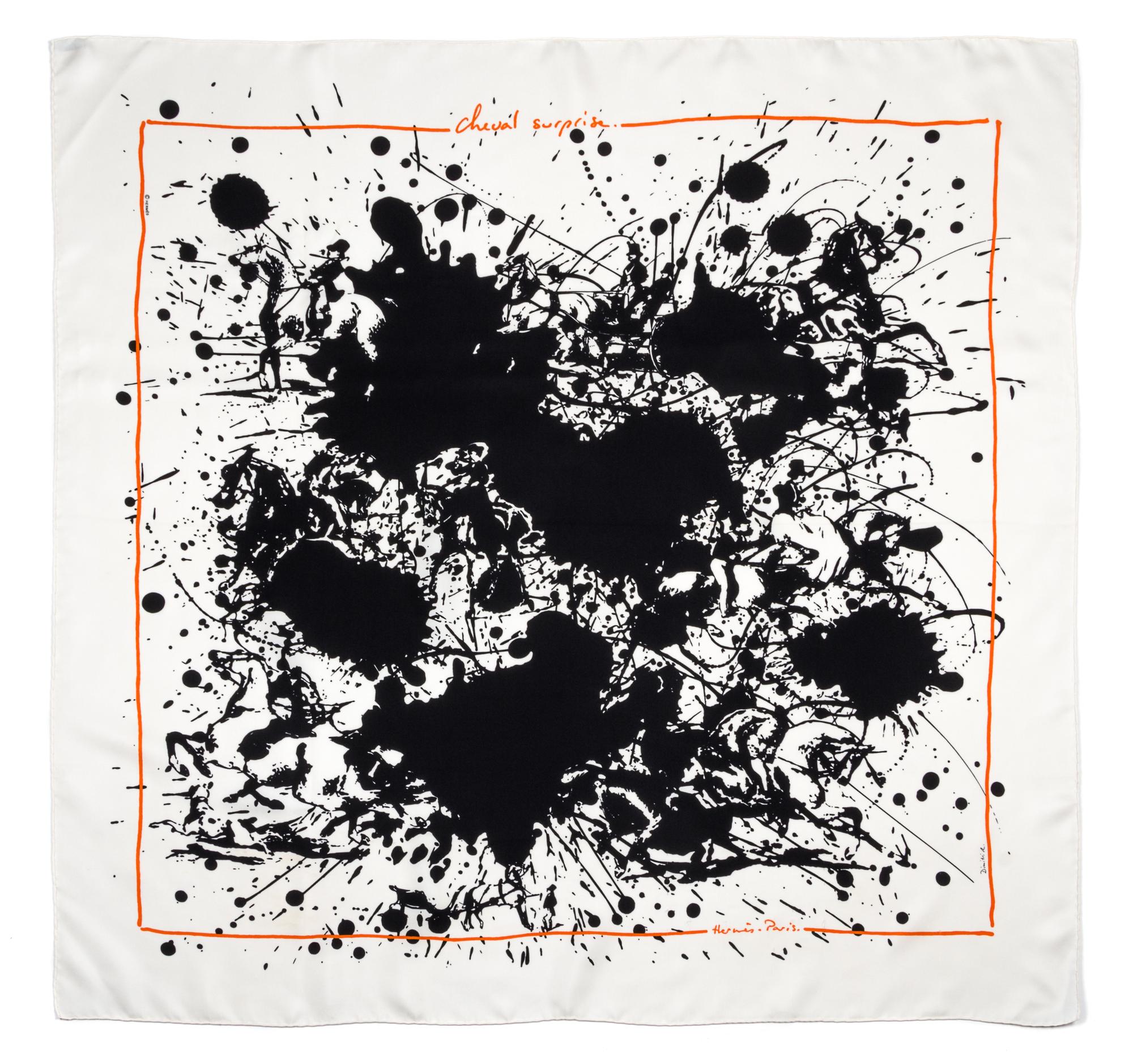 An Hermes 90cm Silk Scarf, 36"x36".