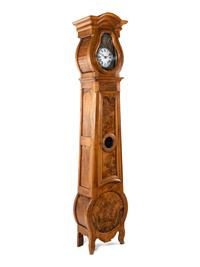 A French Walnut Tall Case Clock