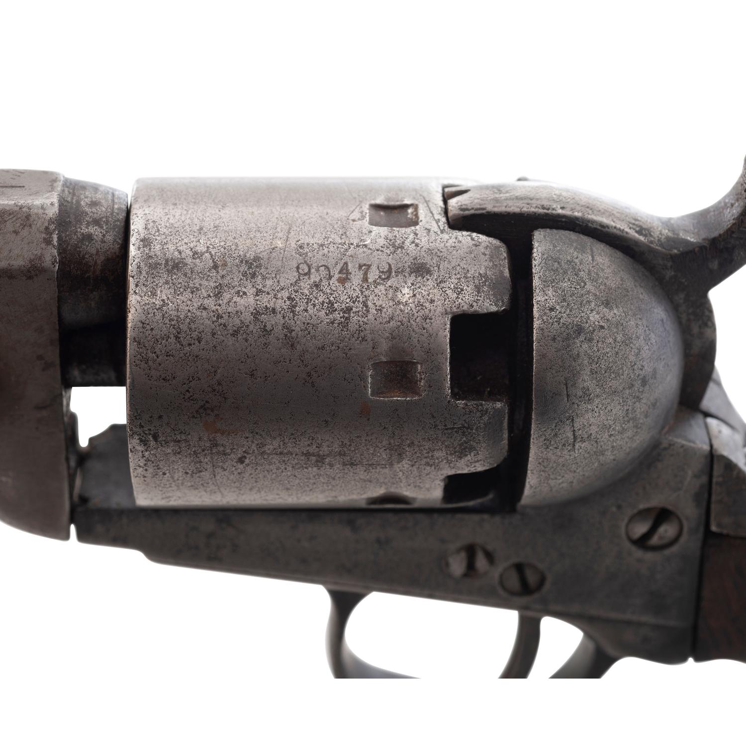 Colt Model 1851 "Navy-Navy" Revolver Inscribed to Confederate Col. William W. Loring