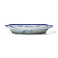 A Chinese Export Porcelain Fitzhugh Meat Platter and Drain