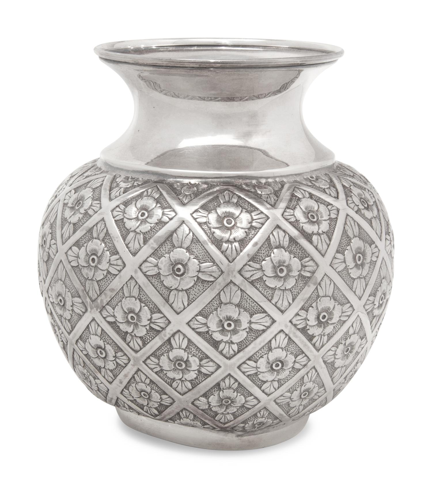 A Silver Vase