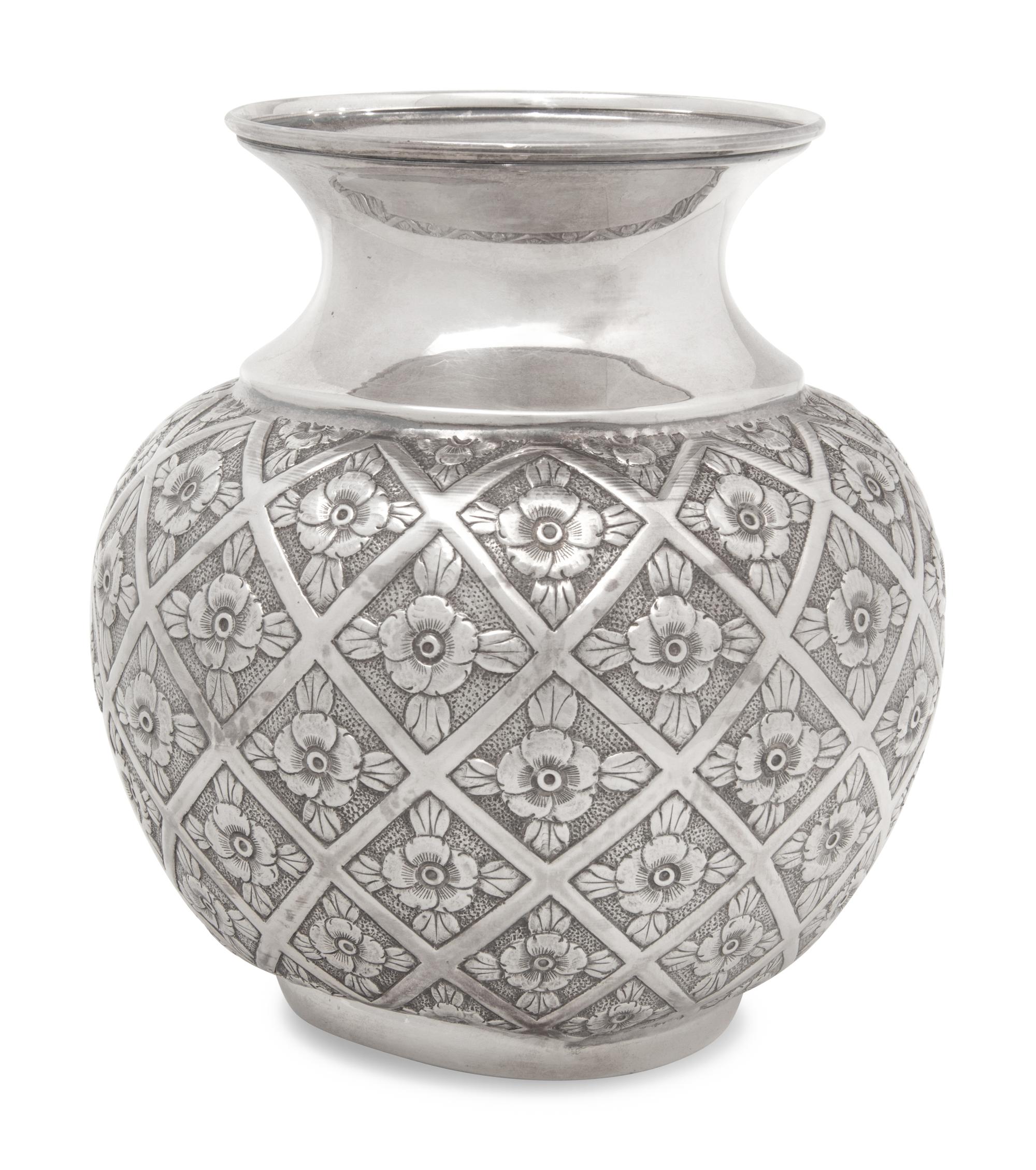 A Silver Vase