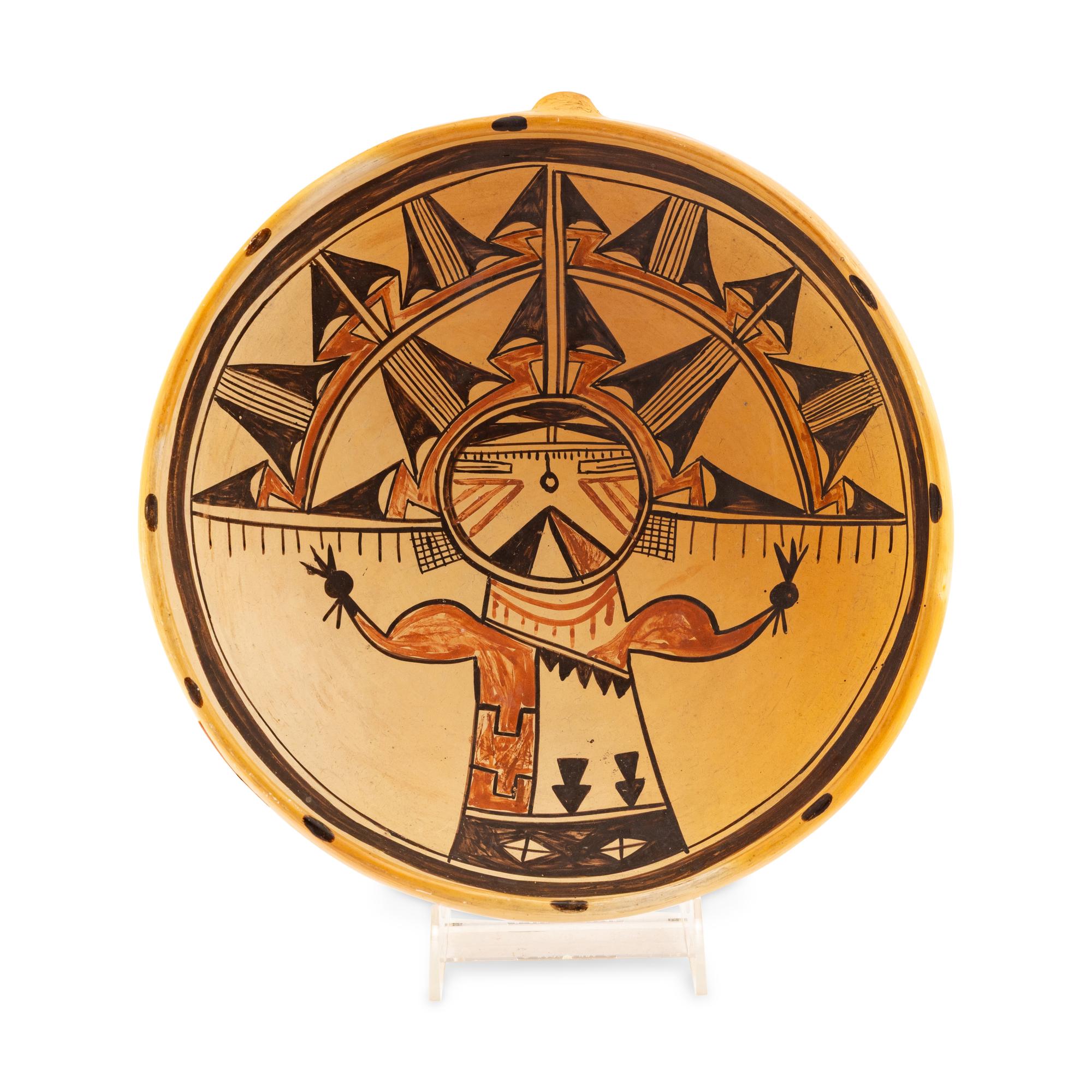 Hopi Pottery Bowl, Pahlik Mana