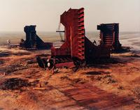 Edward Burtynsky (born 1955) Shipbreaking #27, with Cutter, Chittagong, Bangladesh, 2001