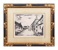Maurice de Vlaminck (French, 1876-1958) Vallangoujard, 1923…