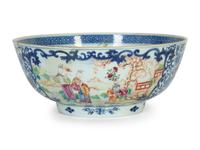 A Chinese Famille Rose Porcelain Bowl — 19th Century
