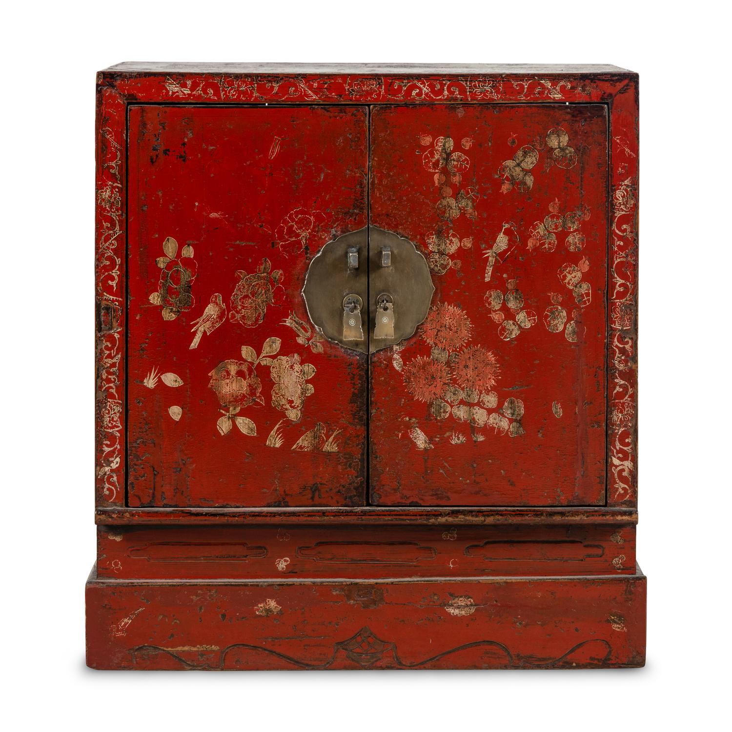 A Chinese Lacquer Cabinet