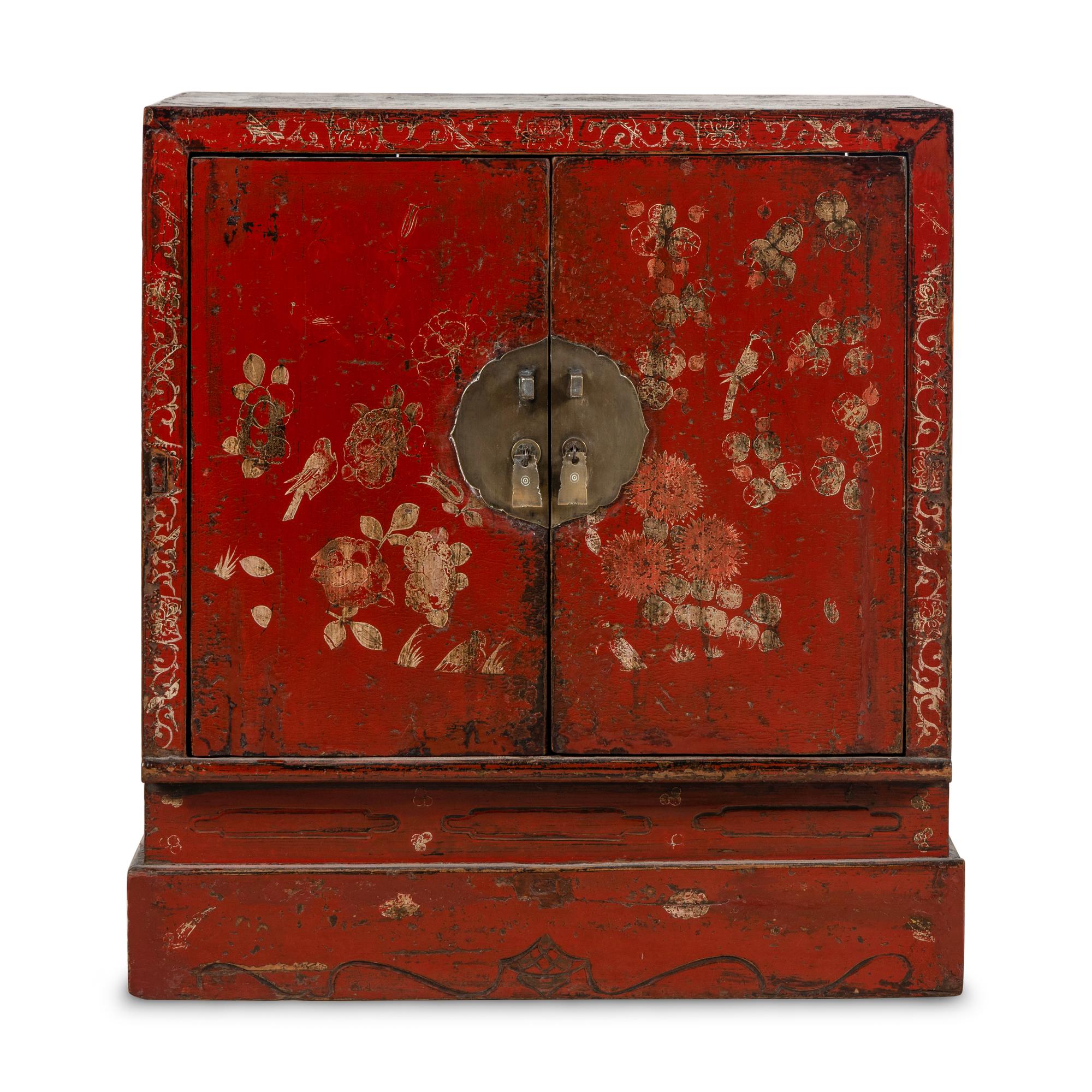 A Chinese Lacquer Cabinet