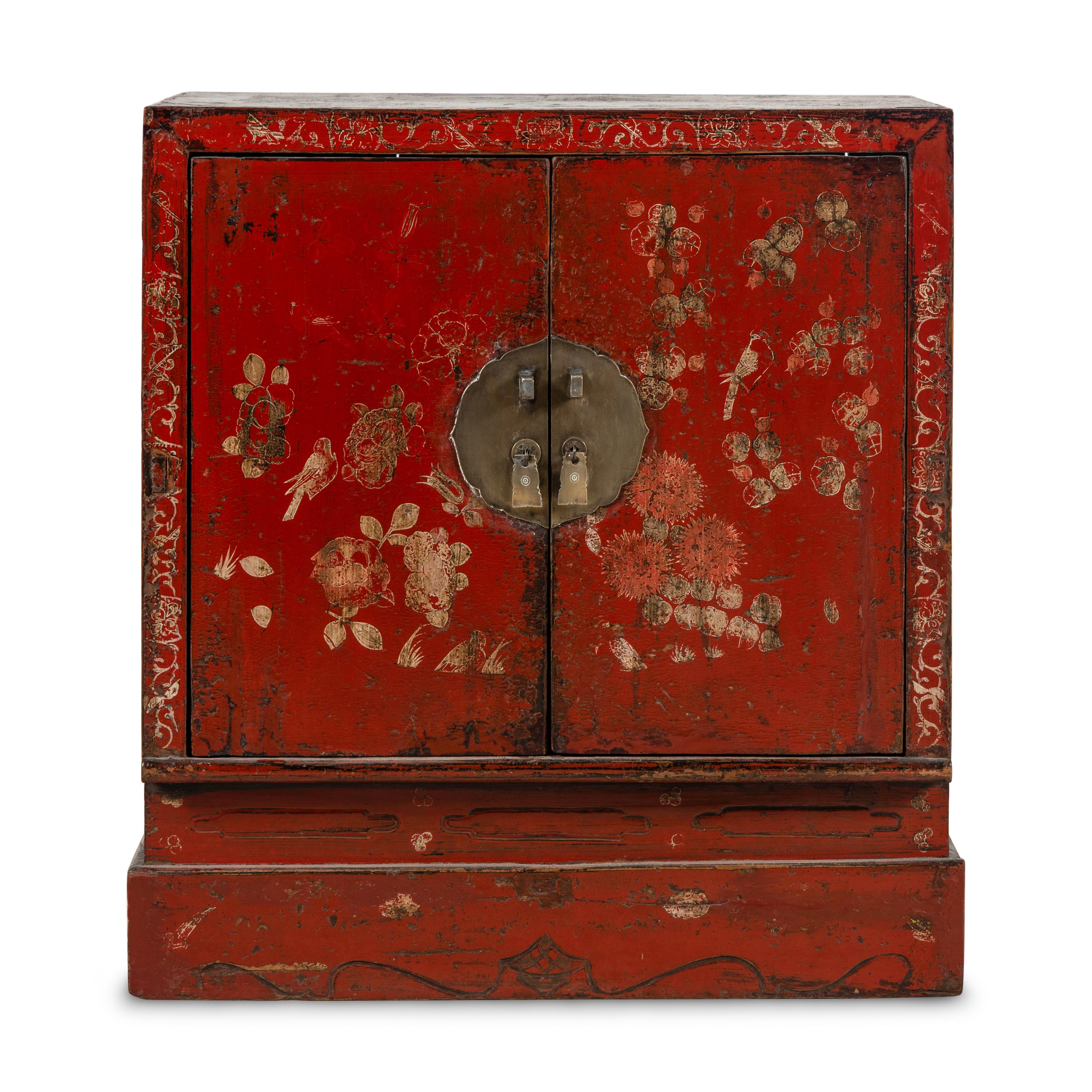 A Chinese Lacquer Cabinet