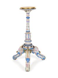 A Meissen Porcelain Pedestal Table