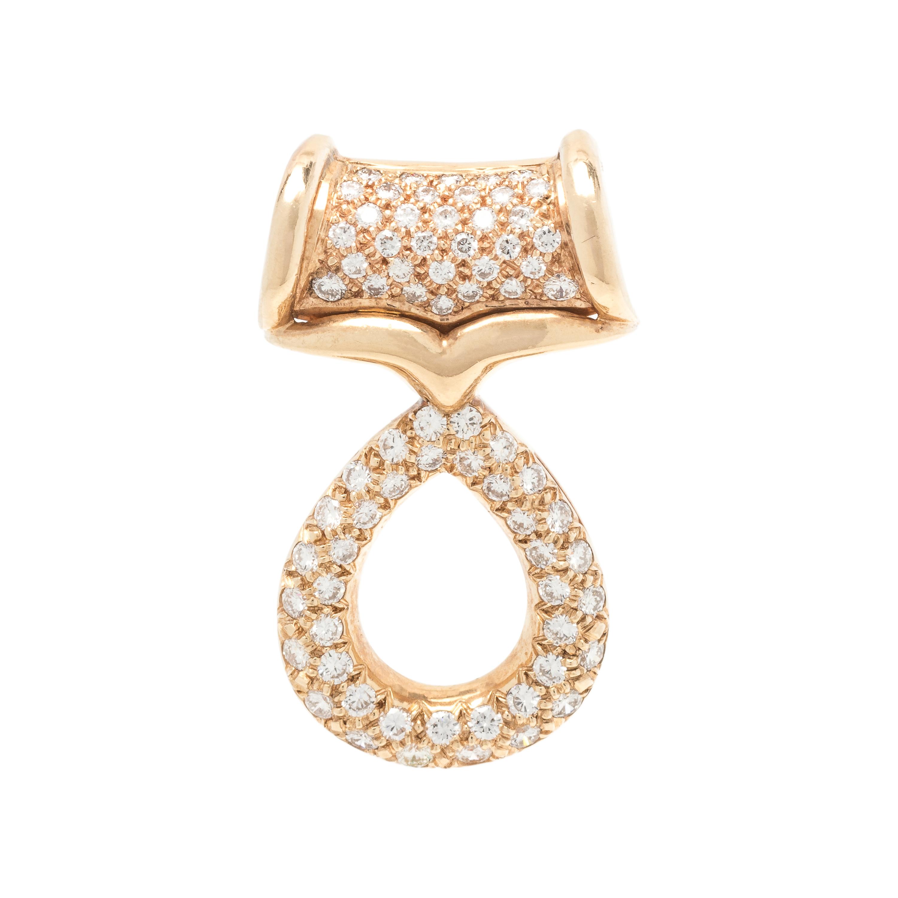 DIAMOND SLIDE PENDANT