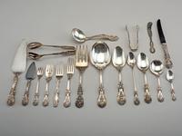 A Reed & Barton Silver Flatware Service