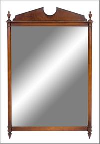 A Mahogany Wall Mirror