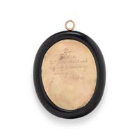 ANTONIA MILETTO, DIAMOND, ENAMEL, WOOD AND ROSE GOLD PENDANT