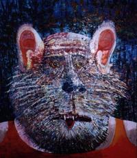 Robert Warrens, (American, b. 1949), Loupe Garou, 1997