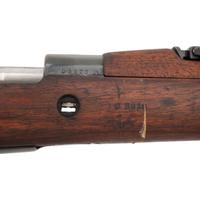 ** Argentine Mauser Model 1909 Rifle Missing Barrel Bands and Stock Bolt