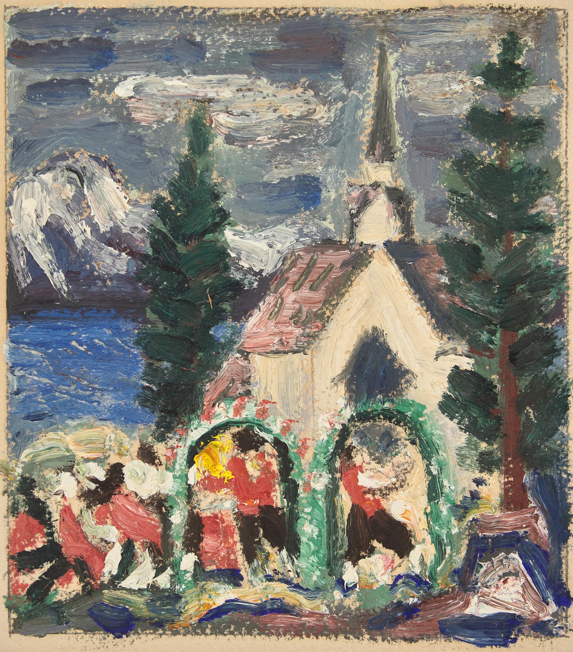 Study for Wedding Day at Troldhaugen