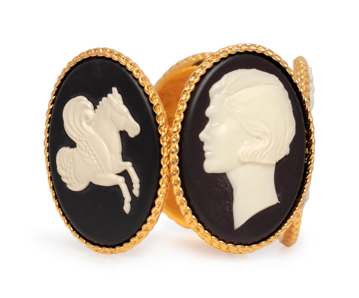 Chanel Cameo Cuff, Early 1970s
