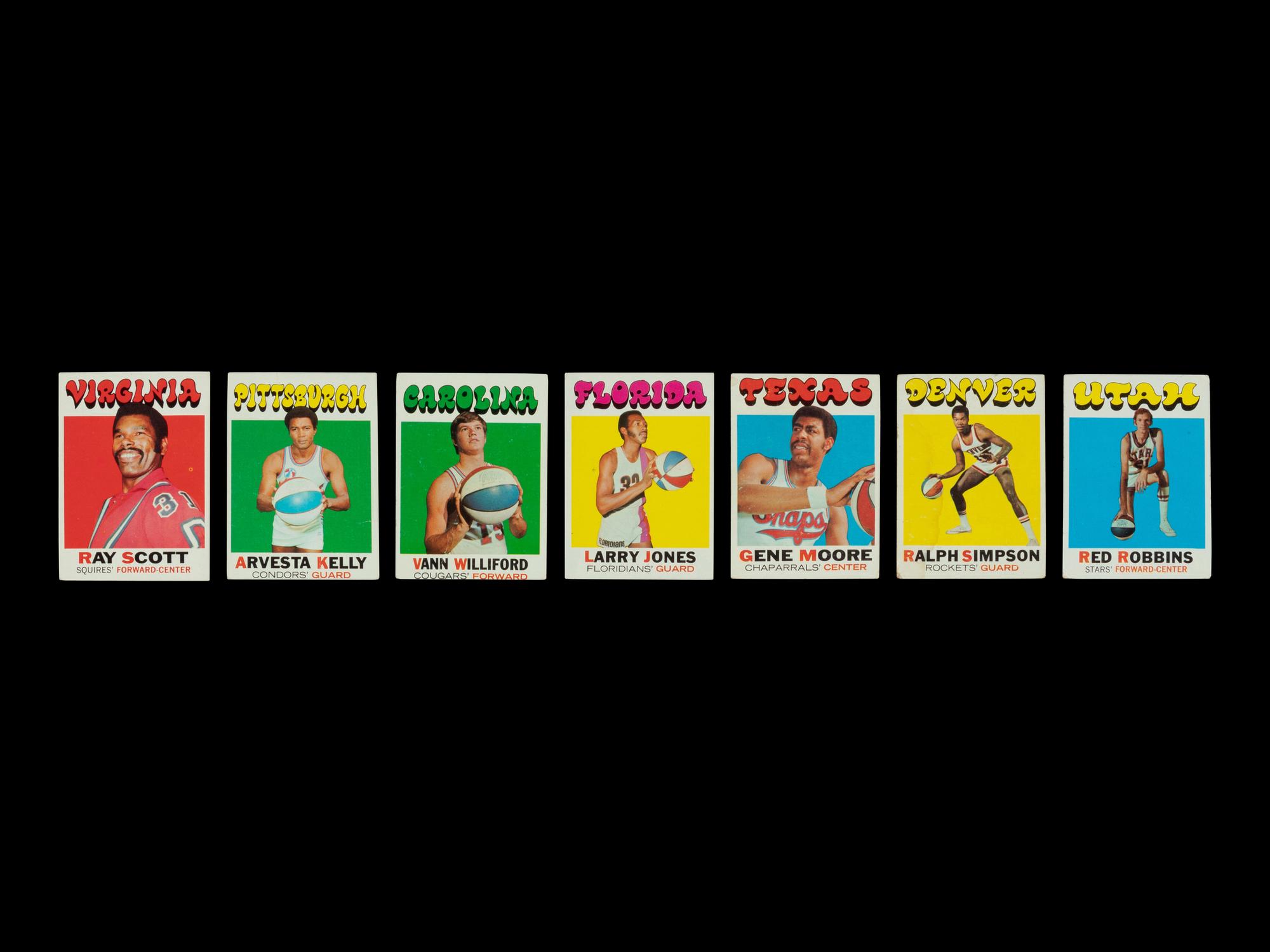 A Near Set of 1971-72 Topps Basketball Cards