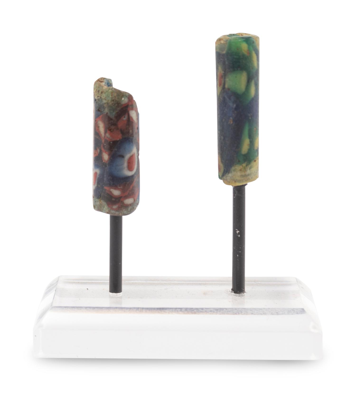 Two Roman Glass Beads