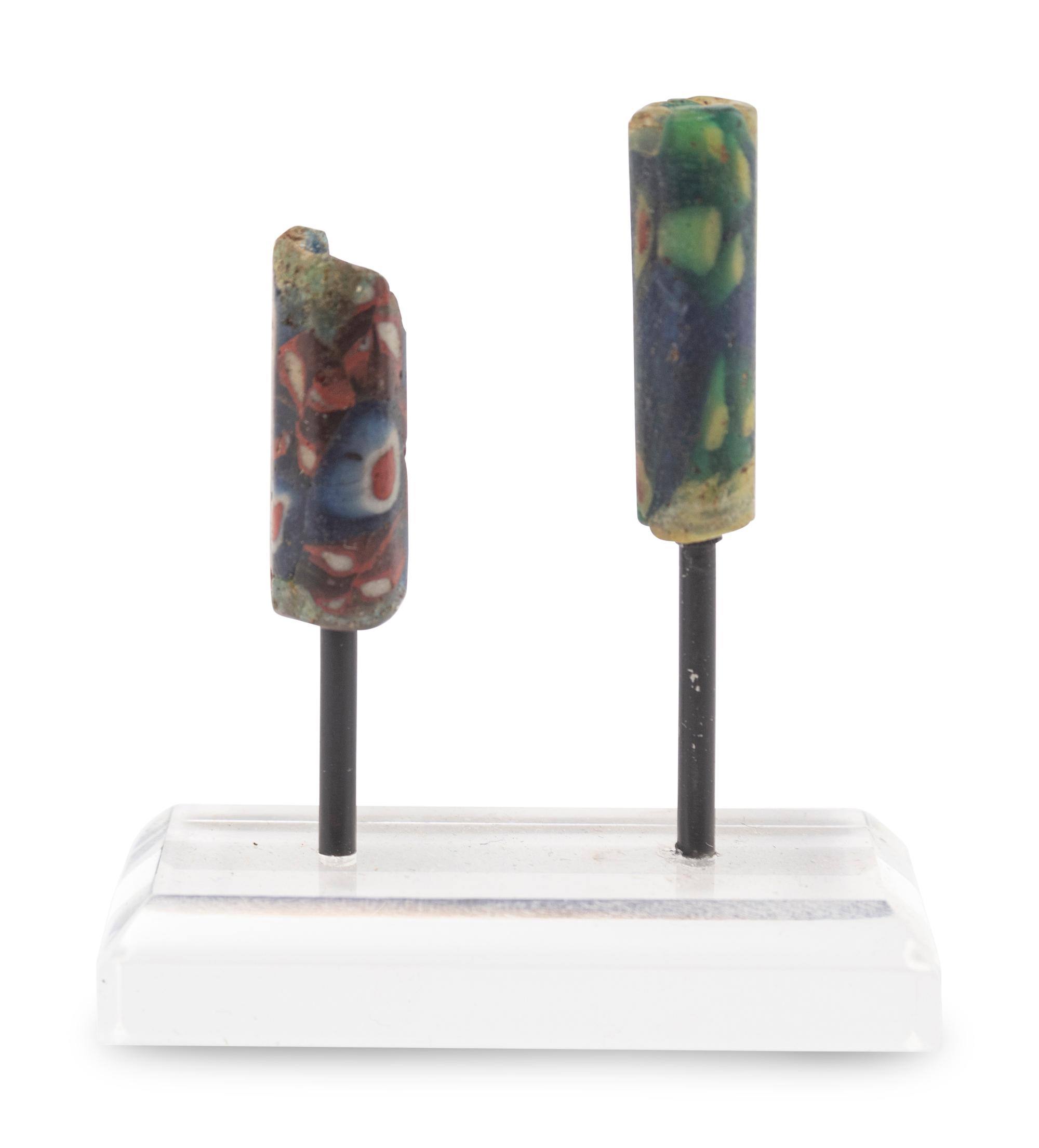 Two Roman Glass Beads