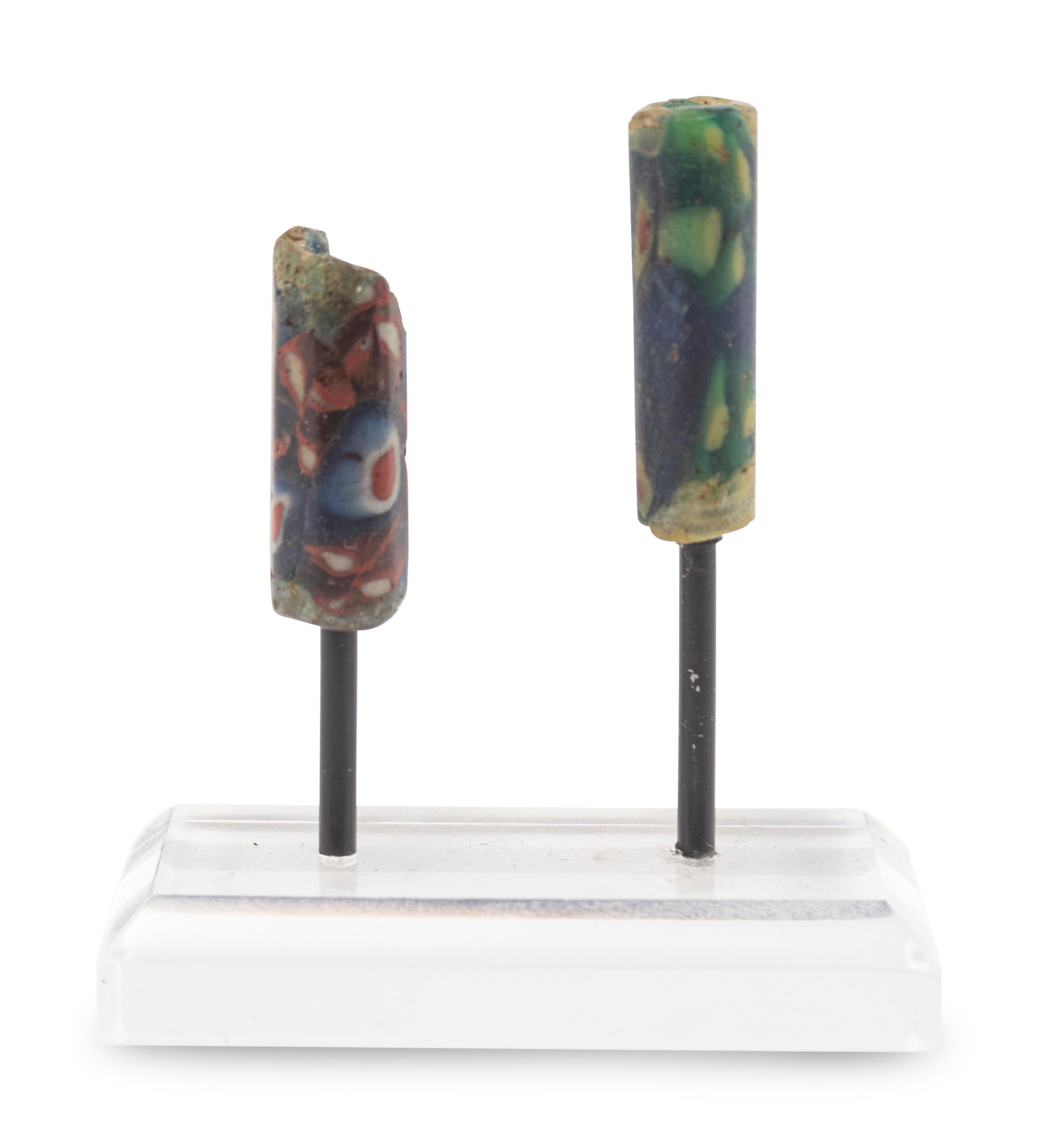 Two Roman Glass Beads
