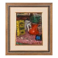 Béla Adalbert Czóbel (Hungarian, 1883-1976) — Still Life in Red
