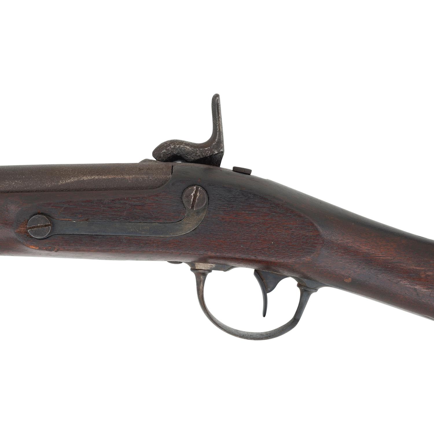 Cut Down U.S. Model 1842 Musket with Harpers Ferry Lock