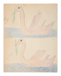 Untitled (Pink Birds)