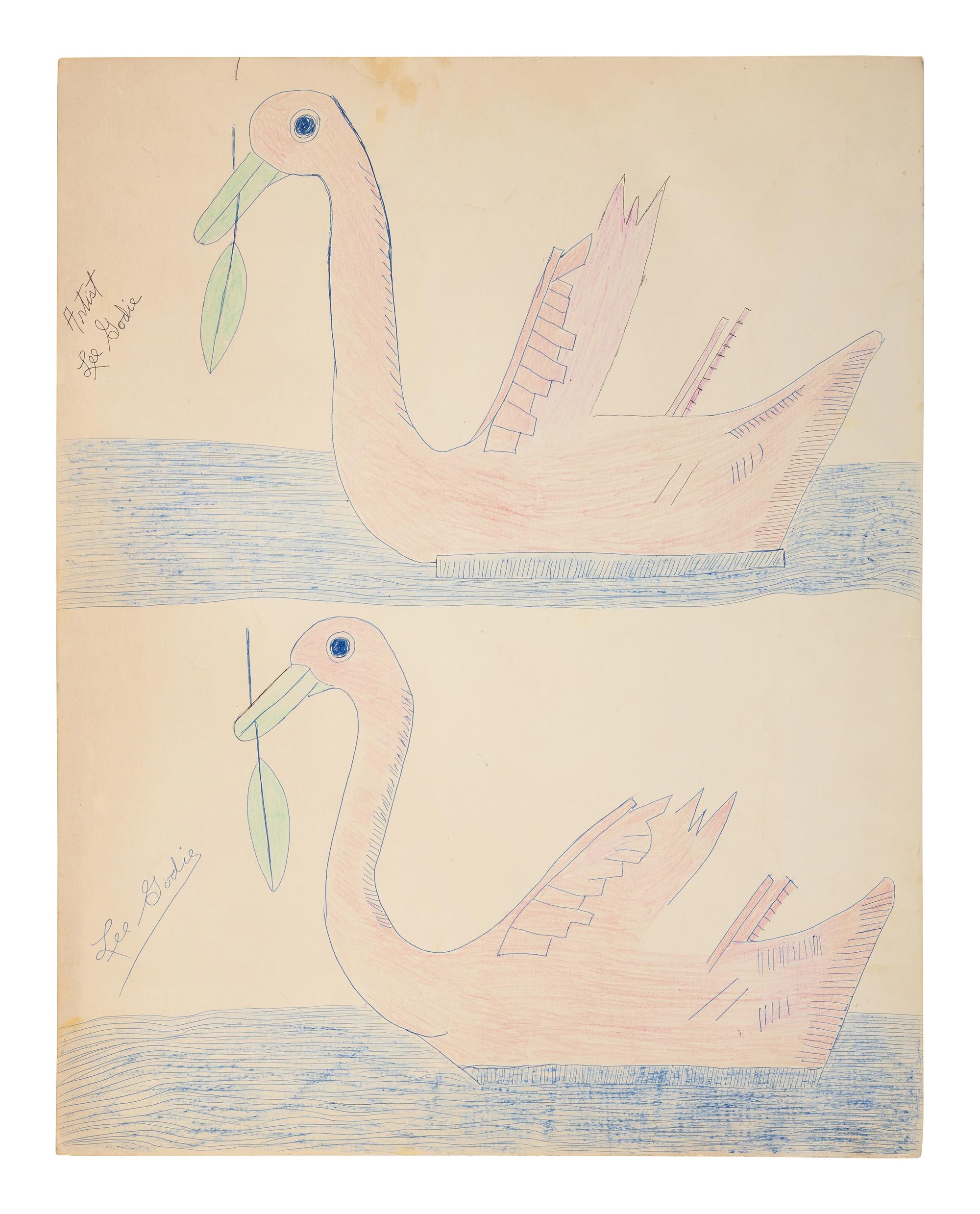 Untitled (Pink Birds)