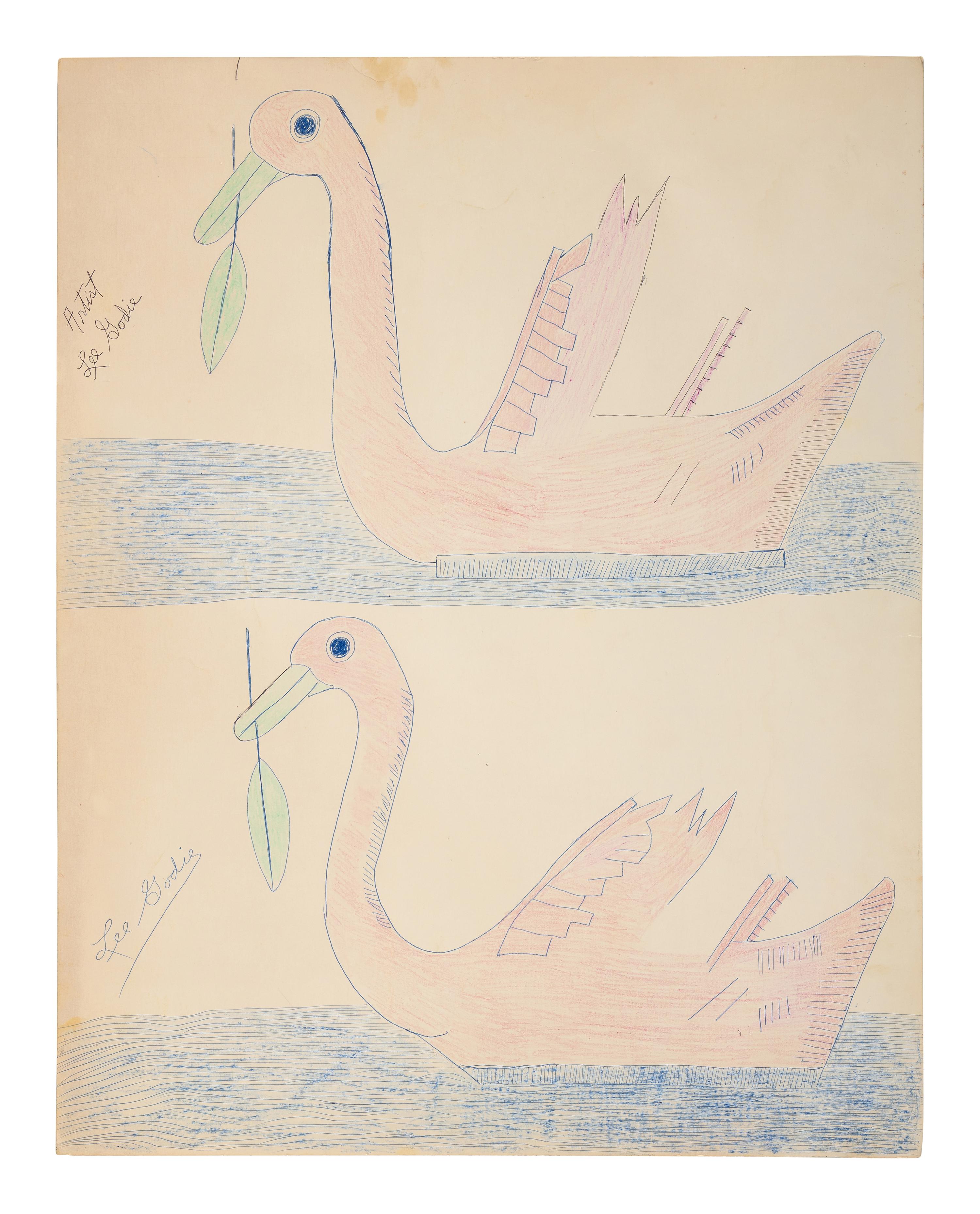 Untitled (Pink Birds)