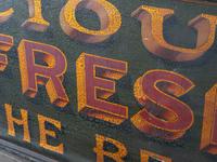 A Pair of Very Large Victorian Hand-Painted Trade Signs