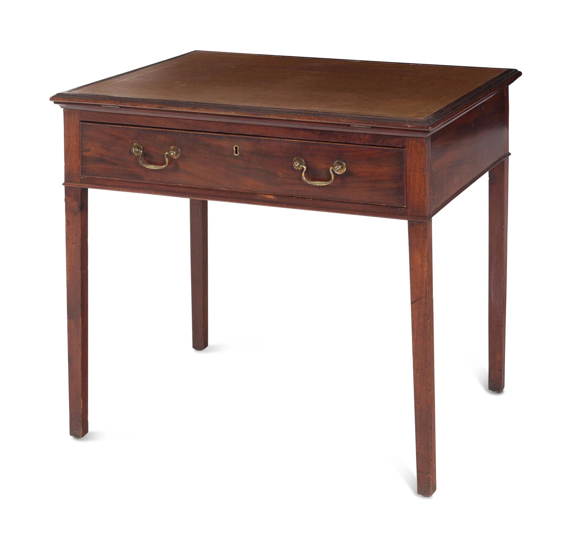 A George III Mahogany Adjustable Architect's Table