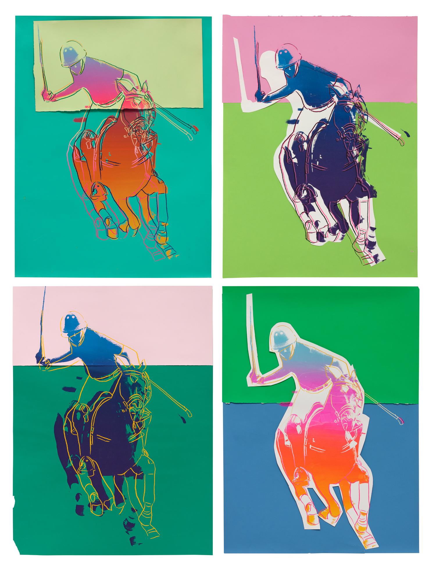 Four Polo Players