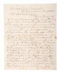 A collection of items identified to Lieutenant Colonel Jonathan Biggs, 123rd Illinois Infantry, “Wilder’s Brigade,” highlighted by bullet-struck frock coat and vest worn during the assault on Selma, Alabama. 2 April 1865.