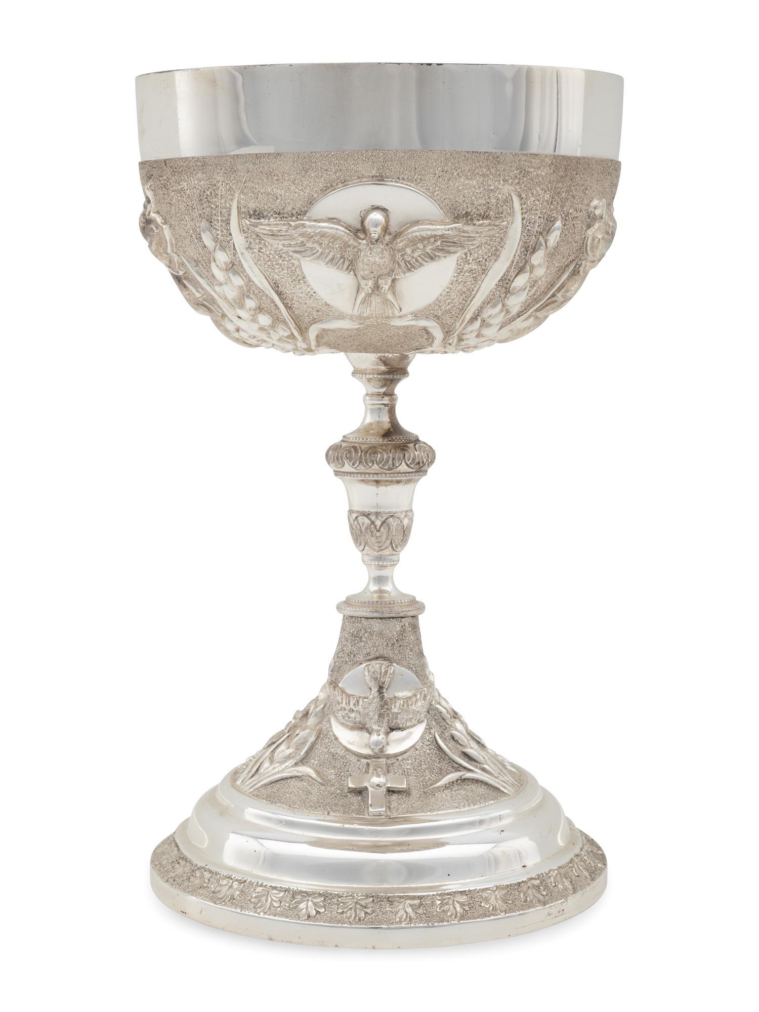 A Mexican Silver Chalice