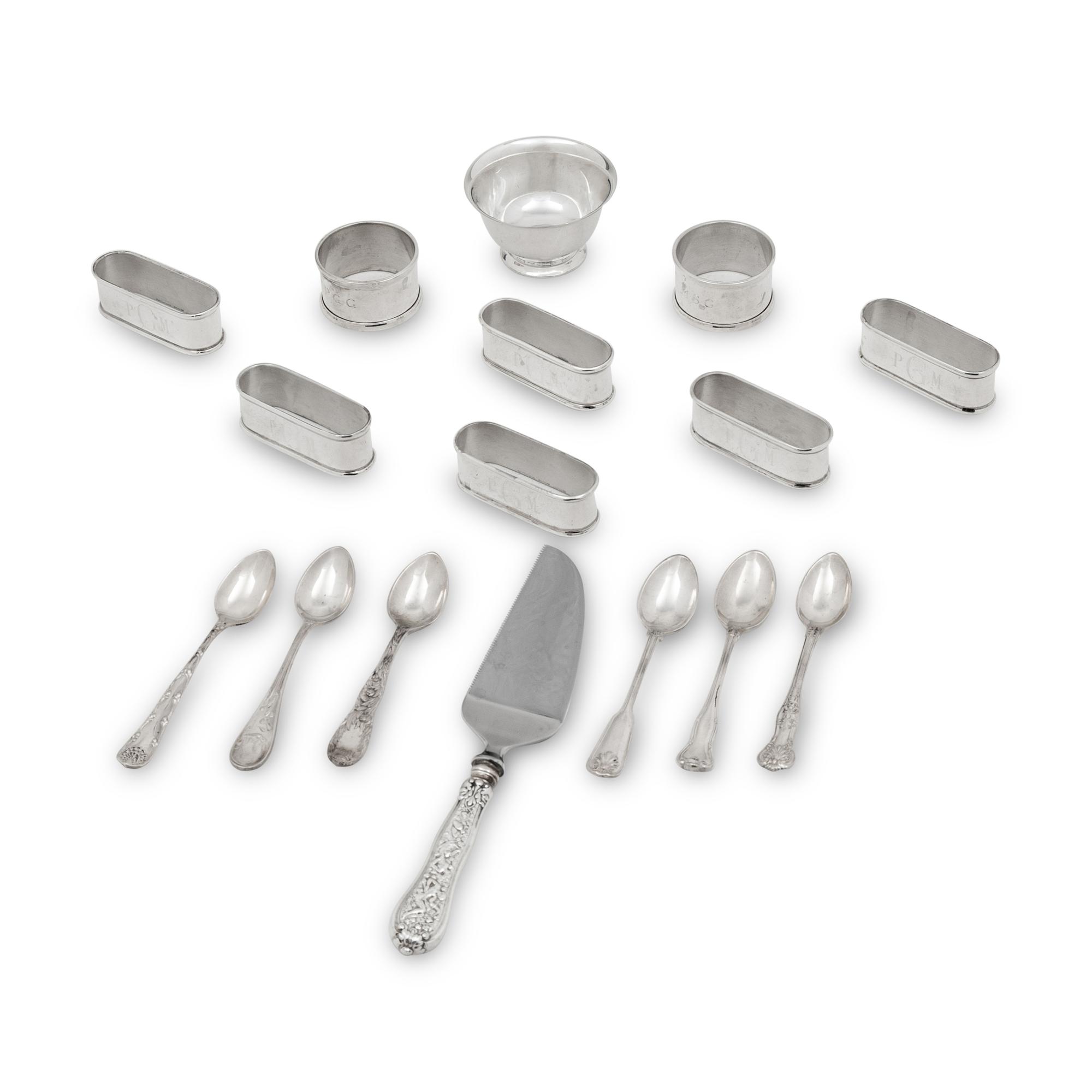A Group of Tiffany and Co. Silver Articles