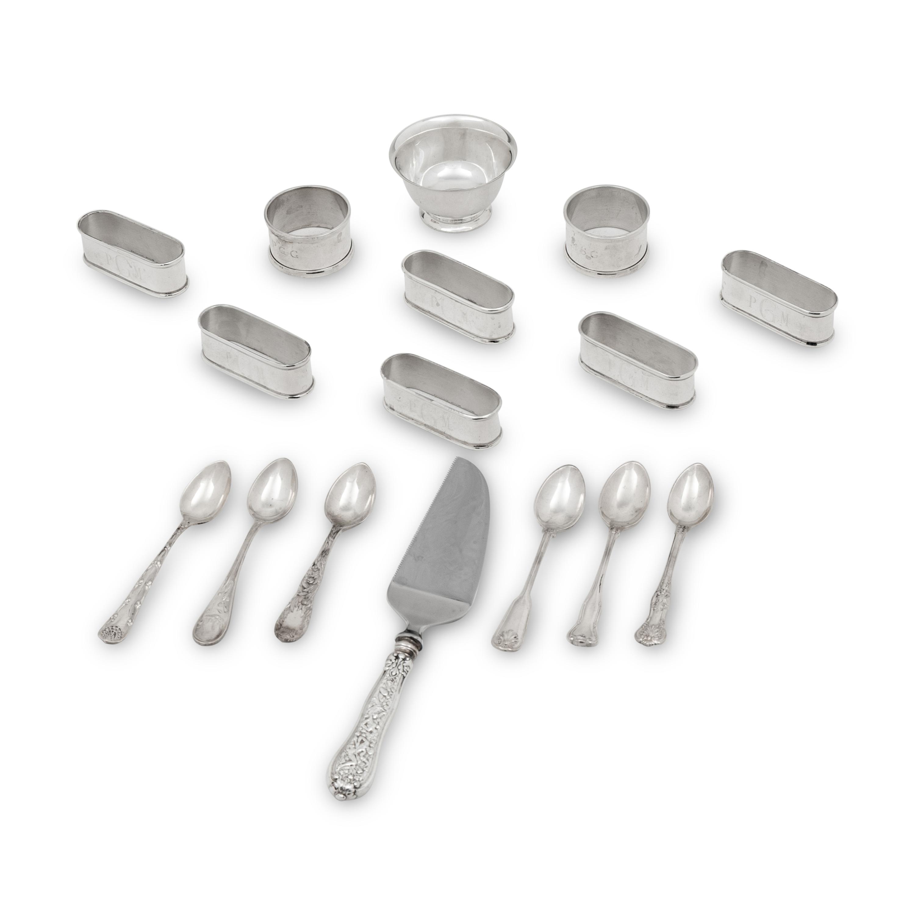 A Group of Tiffany and Co. Silver Articles