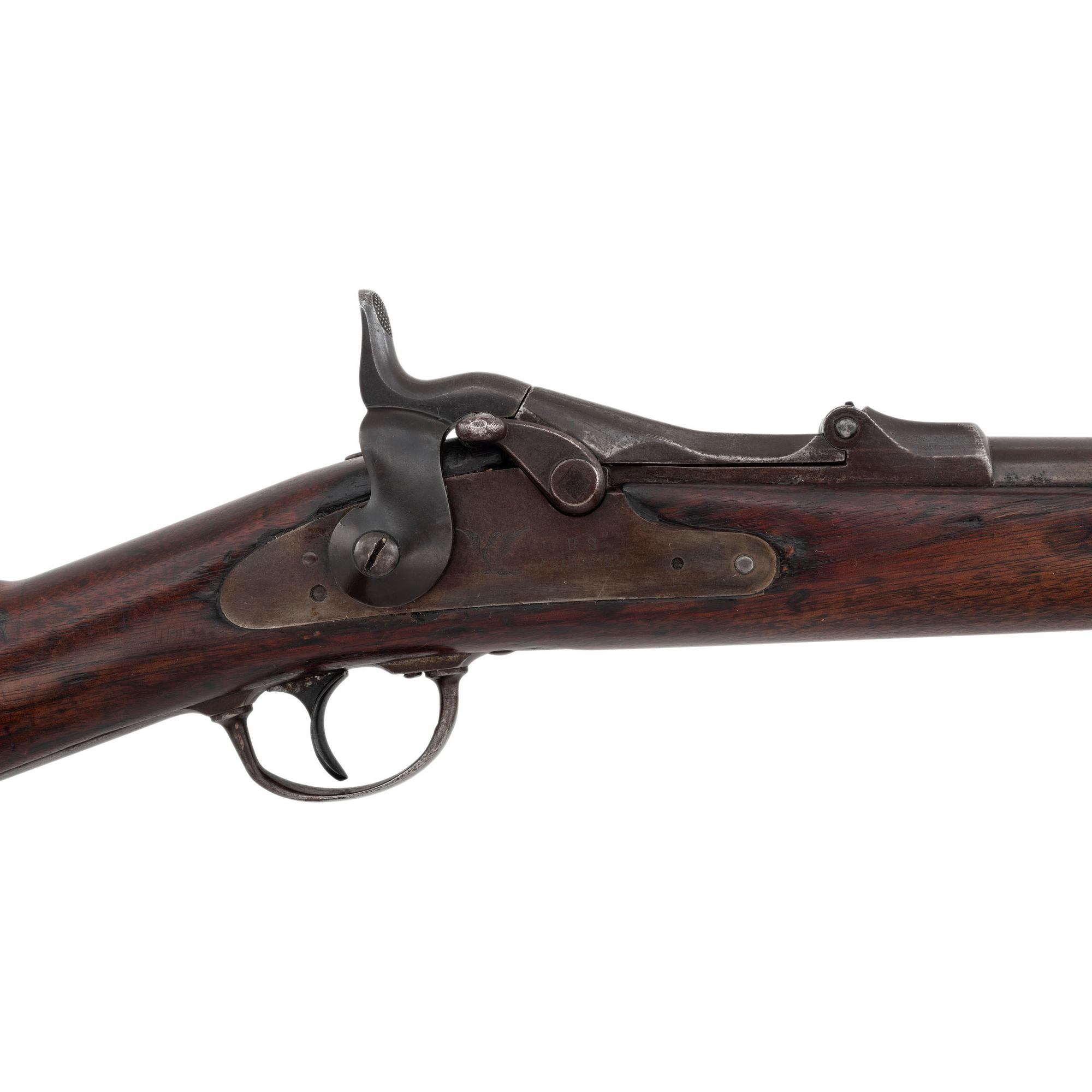 Composite Late Custer Range U.S. Springfield Model 1873 Saddle Ring Carbine