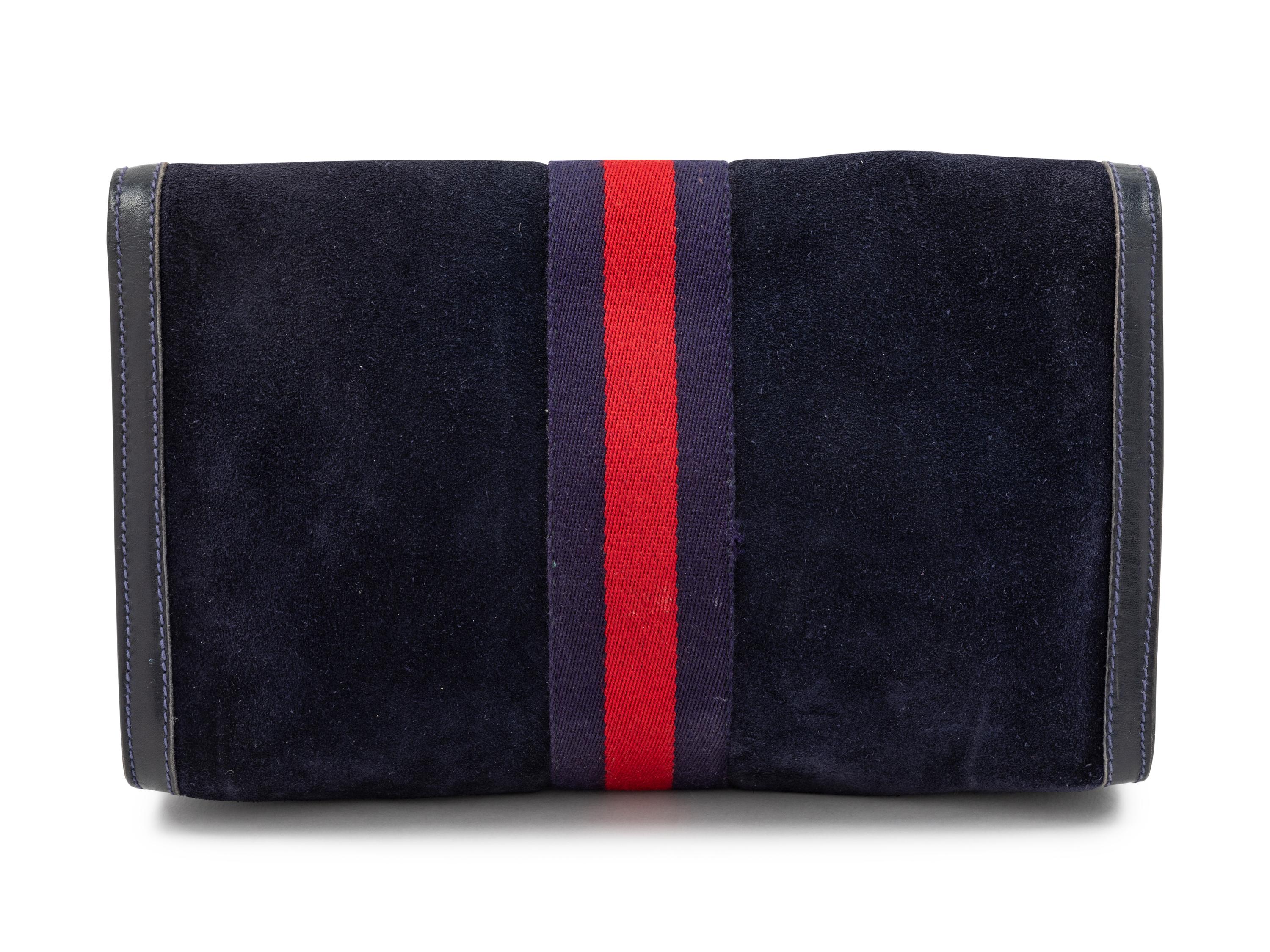 Gucci Vintage Clutch/Makeup Bag
