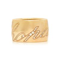 CHOPARD, YELLOW GOLD AND DIAMOND 'CHOPARDISSIMO' SPINNING RING