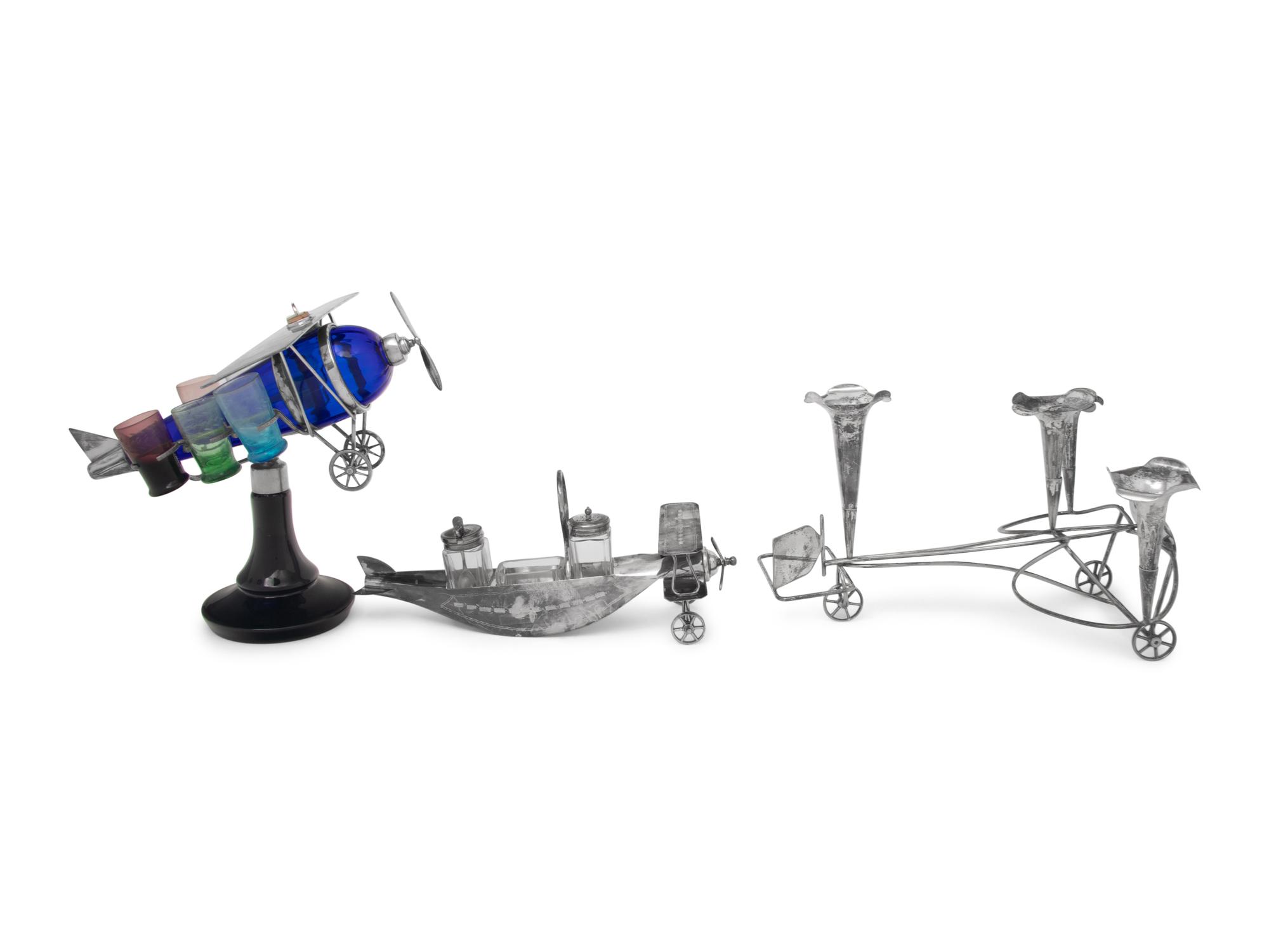 A Group of Three Aeronautical Table Articles