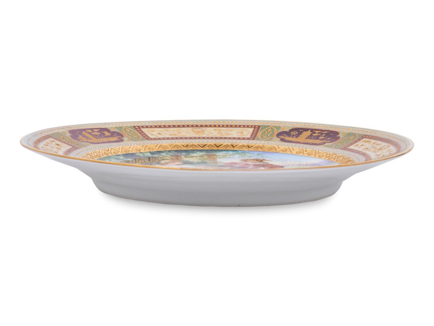 A Vienna Porcelain Cabinet Plate
