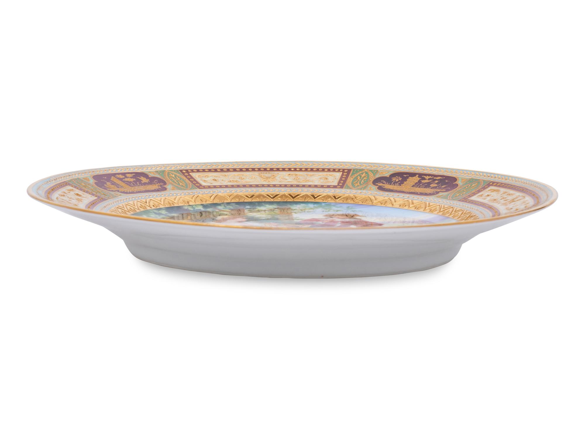 A Vienna Porcelain Cabinet Plate