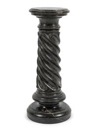 A Grand Tour Style Diminutive Marble Pedestal