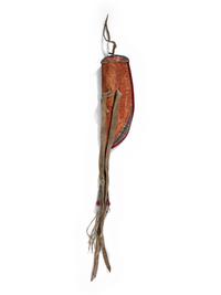 Apsáalooke [Crow] Beaded Parfleche Knife Sheath