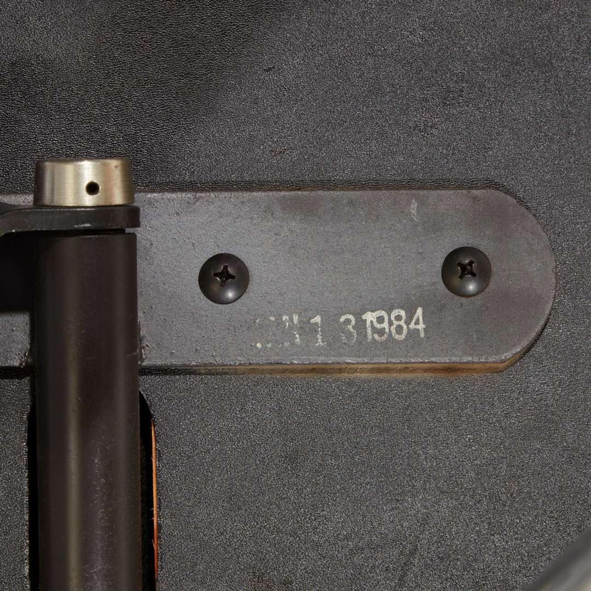 Charles Eames (American, 1907-1978) & Ray Eames (American, 1912-1988) Pair of "Time Life" Executive Desk Chairs, Designed 1960, the Present Lot 1983 and 1984