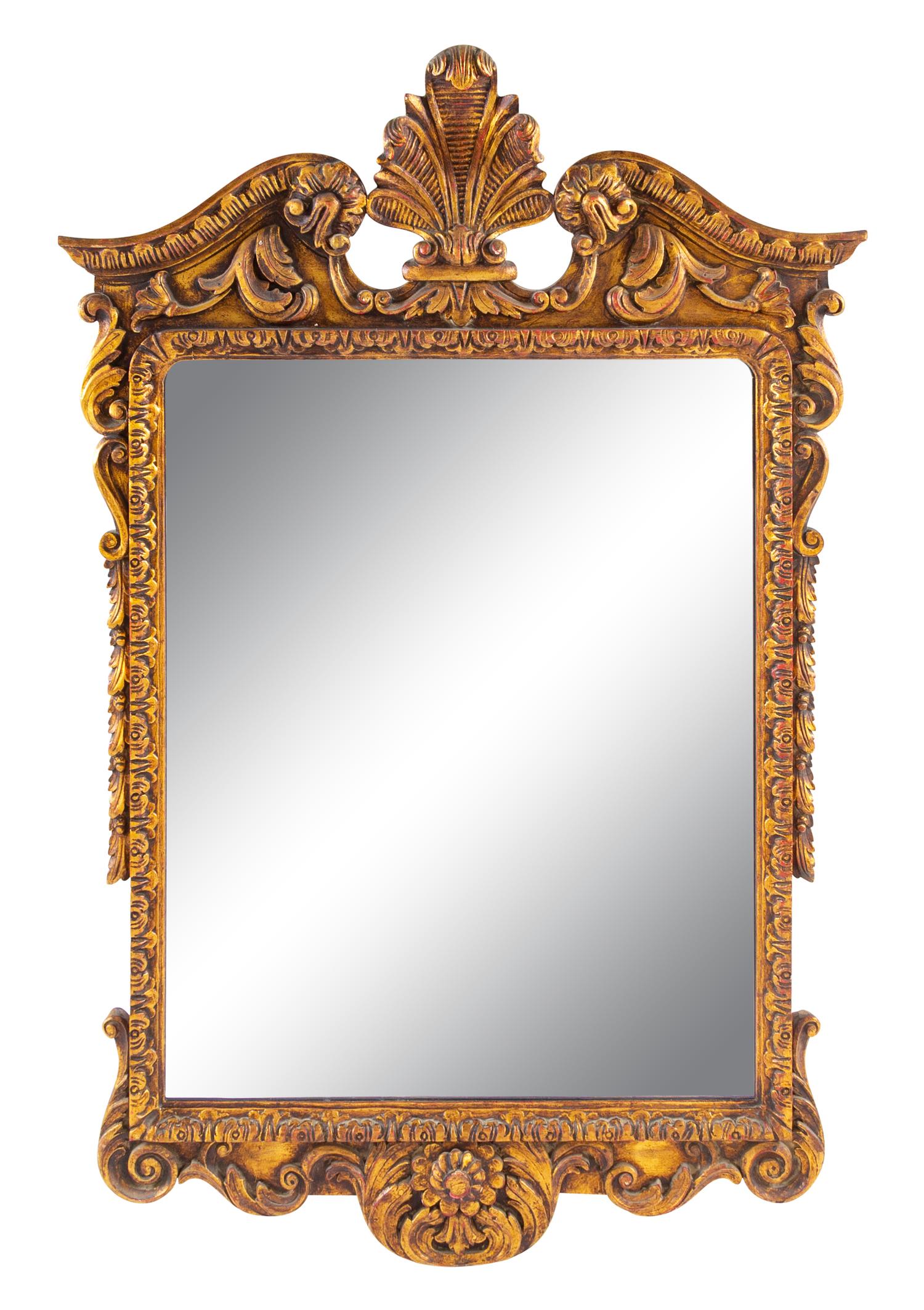 A Giltwood Mirror